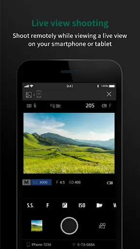 FUJIFILM Camera Remote Screenshots
