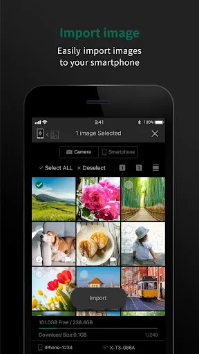 FUJIFILM Camera Remote Screenshots