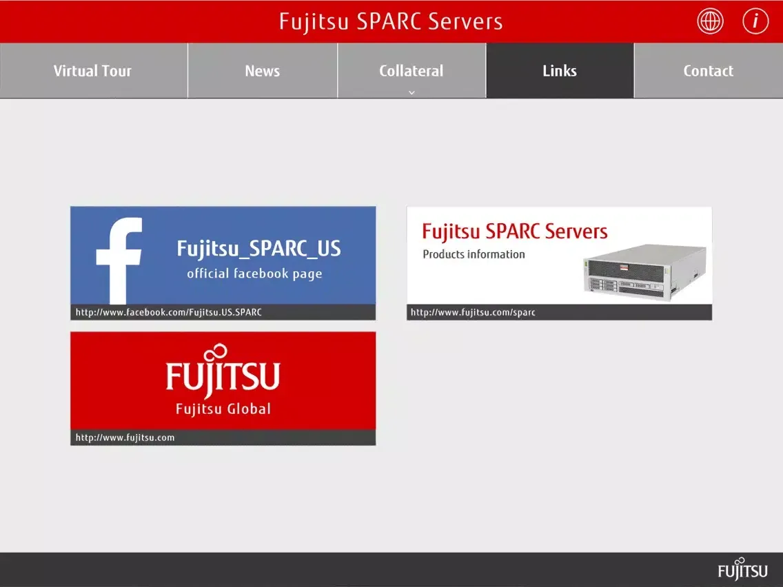 Fujitsu SPARC Servers iPad 应用截图