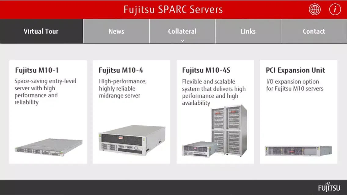 Fujitsu SPARC Servers应用截图