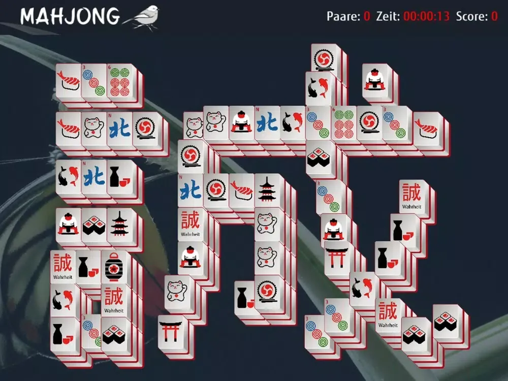 Fujitsu Mahjong iPad  Screenshots