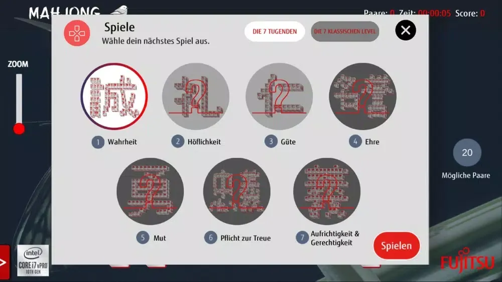 Fujitsu Mahjong Screenshots