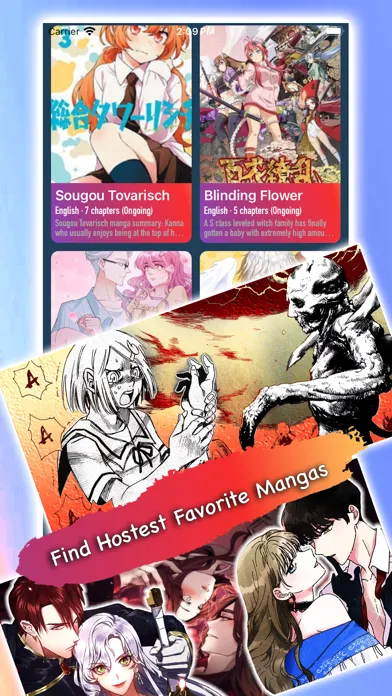 Manga Reader: Webtoon & Comics應用截圖