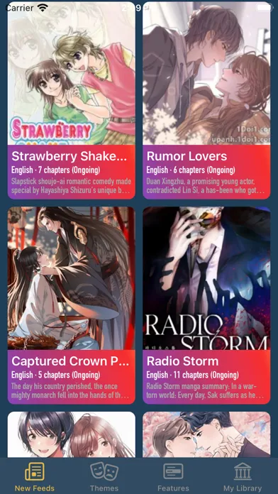 Manga Reader: Webtoon & Comics應用截圖