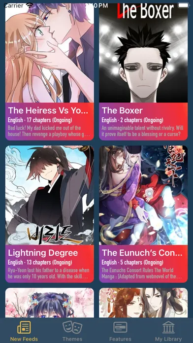 Manga Reader: Webtoon & Comics應用截圖