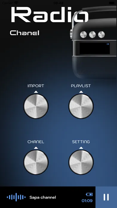 Capturas de tela do VidMate ™ : Music Playlist Box
