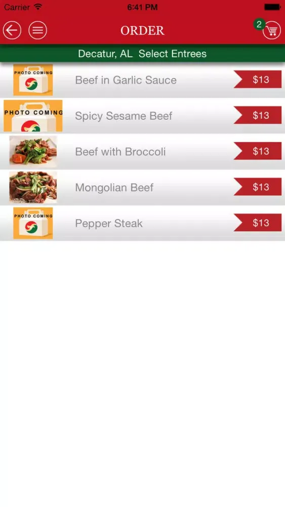 Fulin’s Asian Cuisine Screenshots