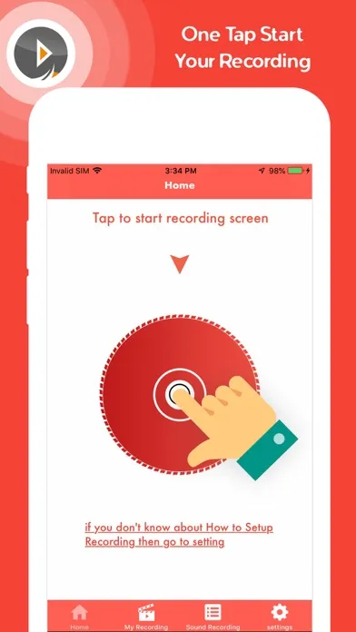 Tangkapan skrin Full Screen Video Recorder