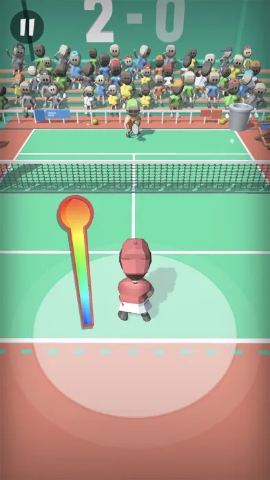 Fun Tunnis 3D - تحدي التنس স্ক্রিনশট