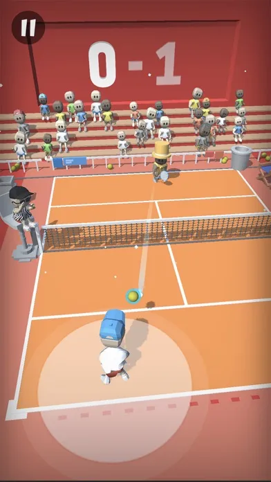 Fun Tunnis 3D - تحدي التنس স্ক্রিনশট