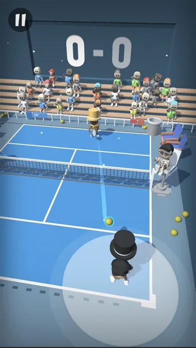 Fun Tunnis 3D - تحدي التنس স্ক্রিনশট