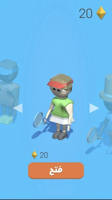 Fun Tunnis 3D - تحدي التنس স্ক্রিনশট