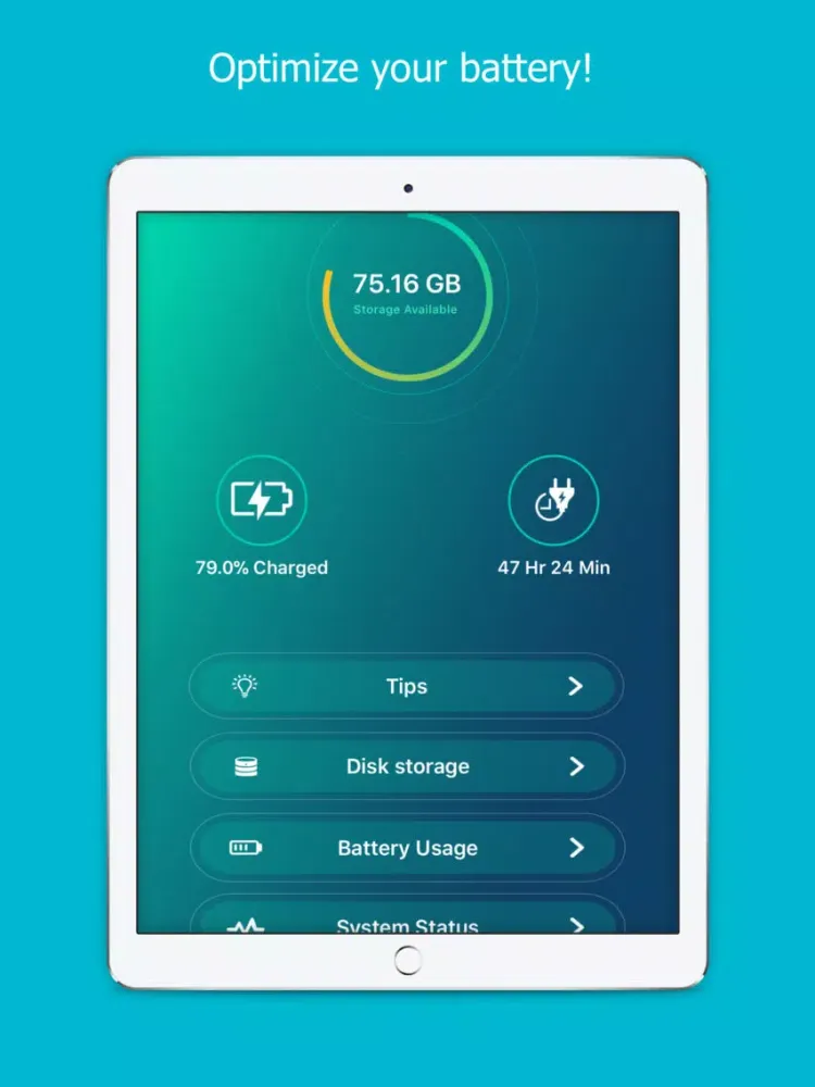 صور Full Battery - Saver Boost iPad 