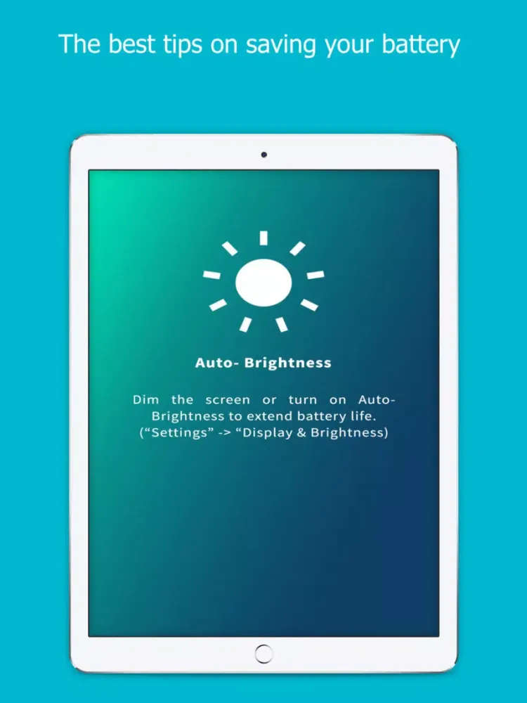 صور Full Battery - Saver Boost iPad 