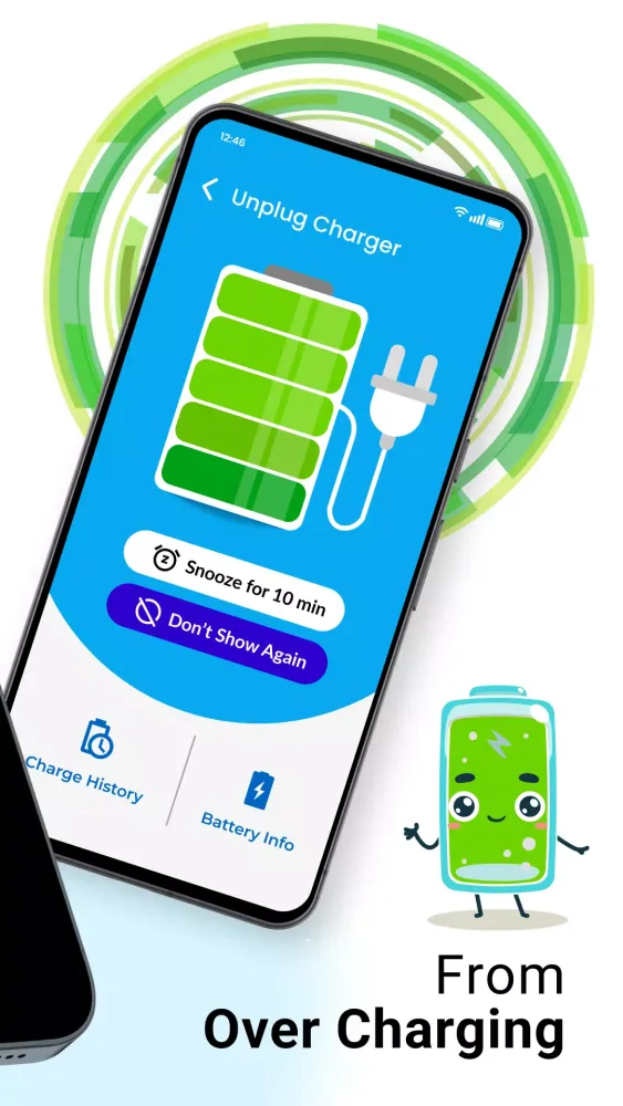Скриншоты Full battery Alarm 100%