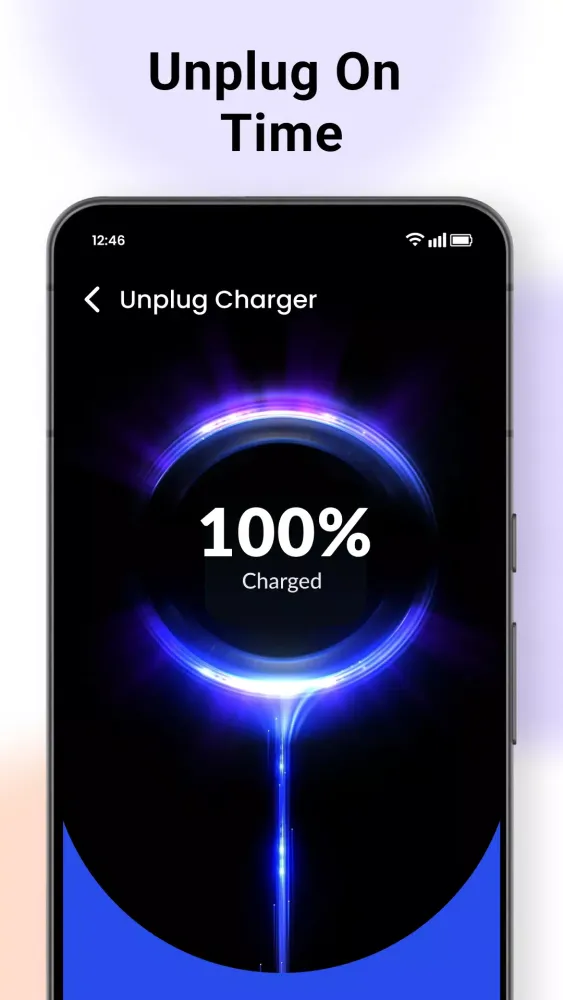 Скриншоты Full battery Alarm 100%