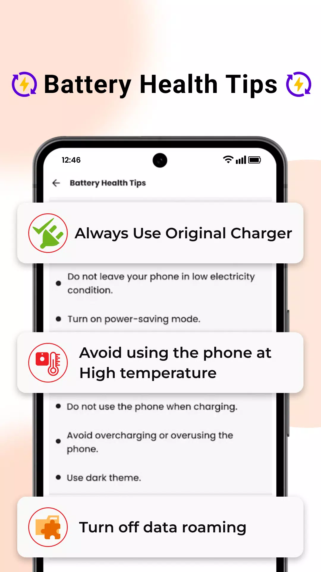Full battery Alarm 100% Screenshots