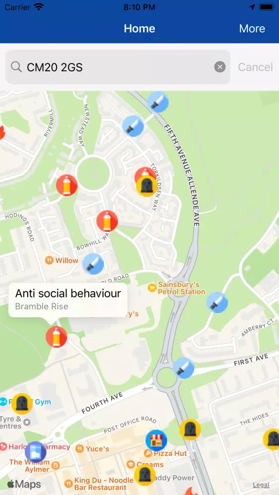 Screenshot di Crime Watch - UK Crime Map