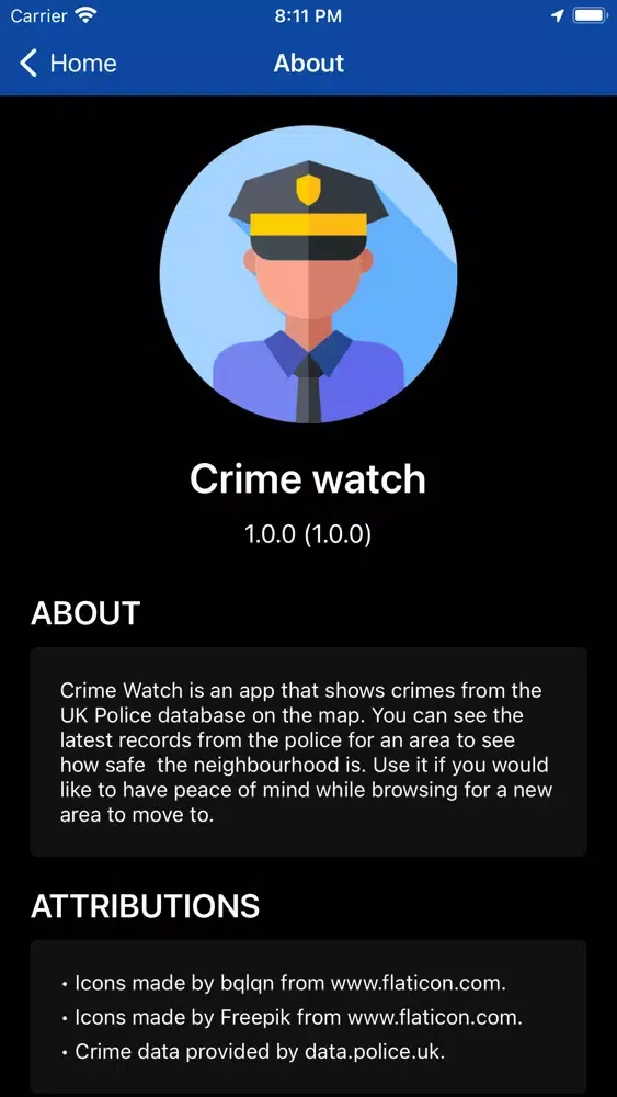 Screenshot di Crime Watch - UK Crime Map
