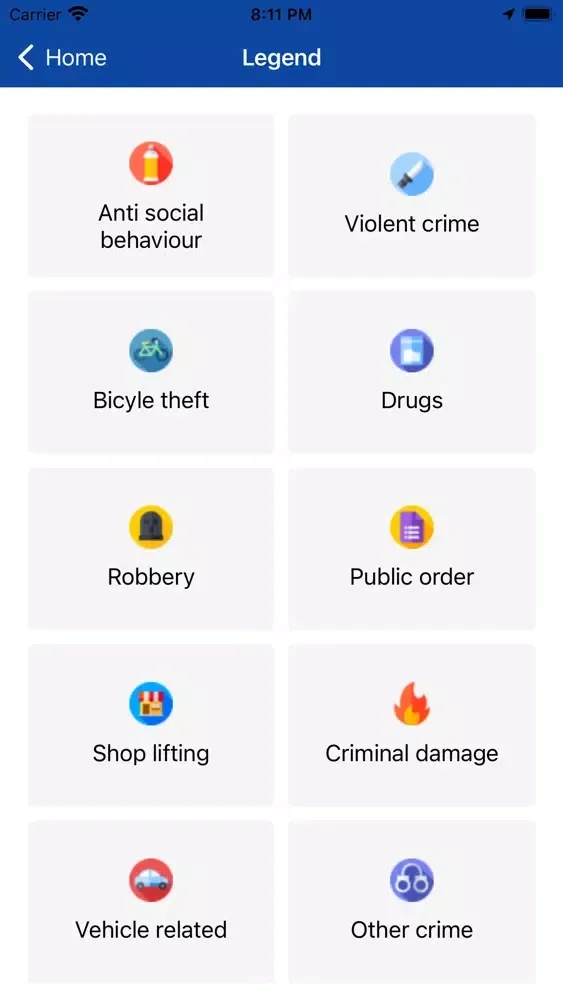 Screenshot di Crime Watch - UK Crime Map