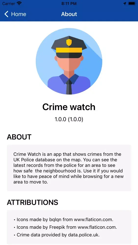 Screenshot di Crime Watch - UK Crime Map