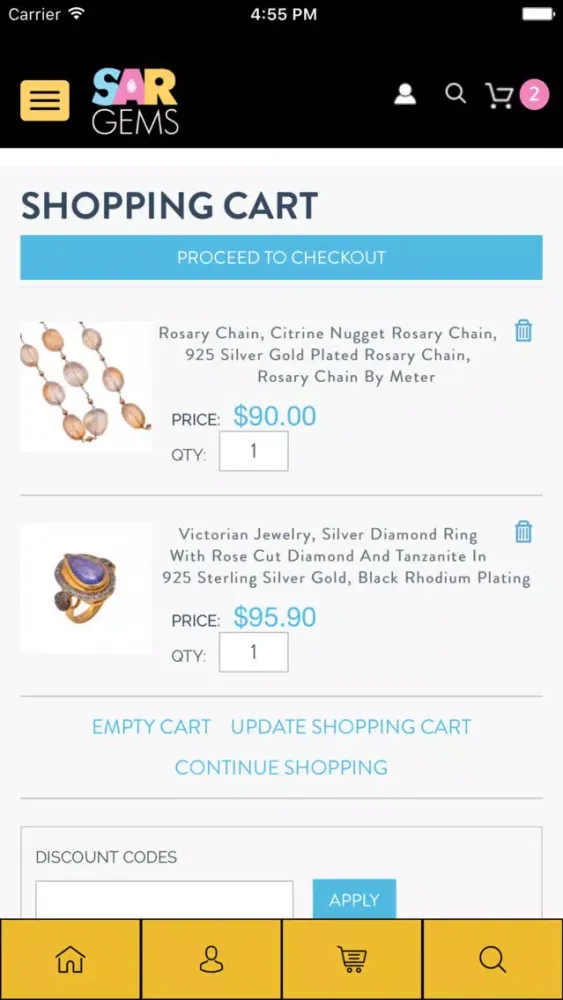 Sar Gems سکرین شاٹس