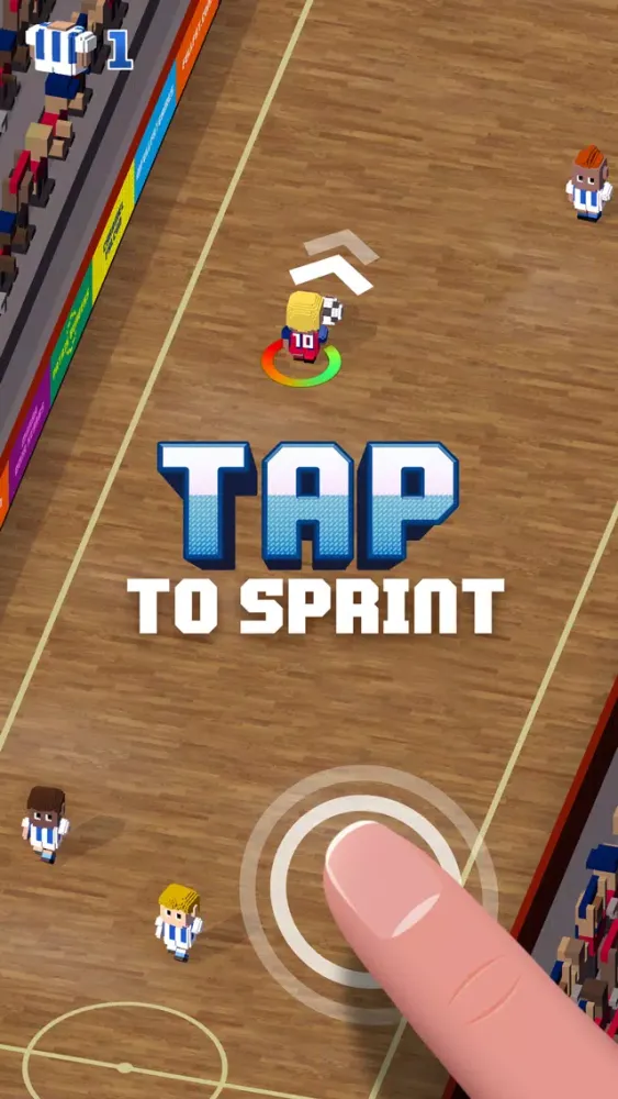 Tangkapan layar Blocky Soccer