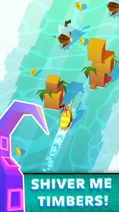 Tangkapan skrin Blocky Pirates