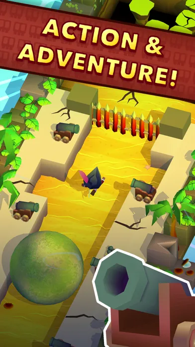 Tangkapan skrin Blocky Pirates