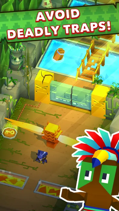 Tangkapan skrin Blocky Pirates