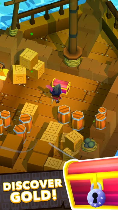 Tangkapan skrin Blocky Pirates