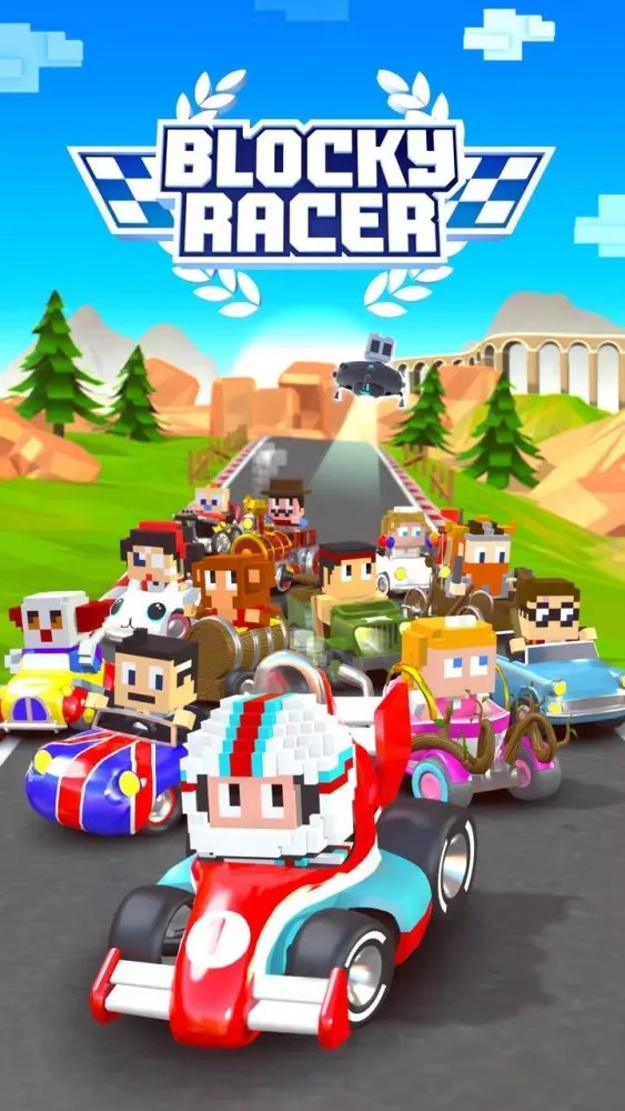 Blocky Racer應用截圖