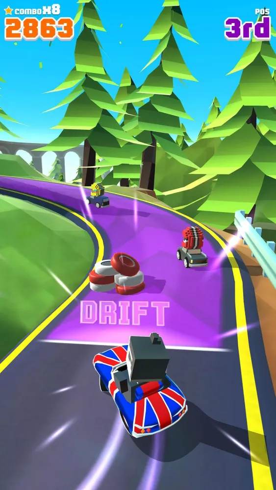 Blocky Racer應用截圖