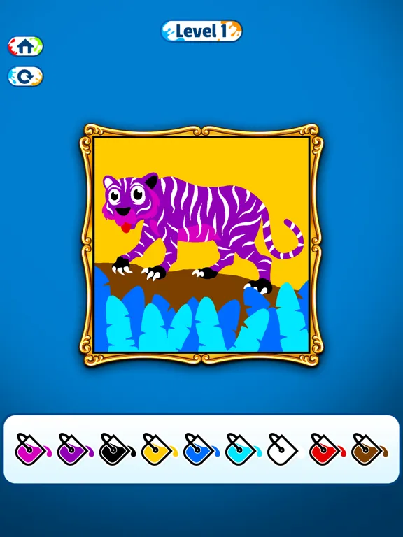 ภาพหน้าจอของ Buckets of Paint iPad 