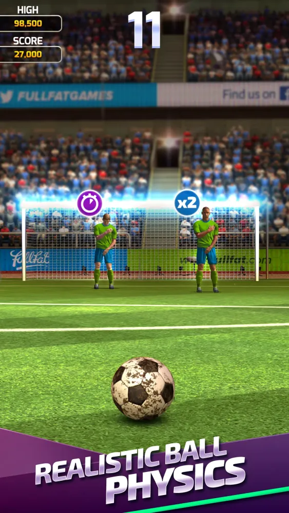 Capturas de pantalla de Flick Soccer 25