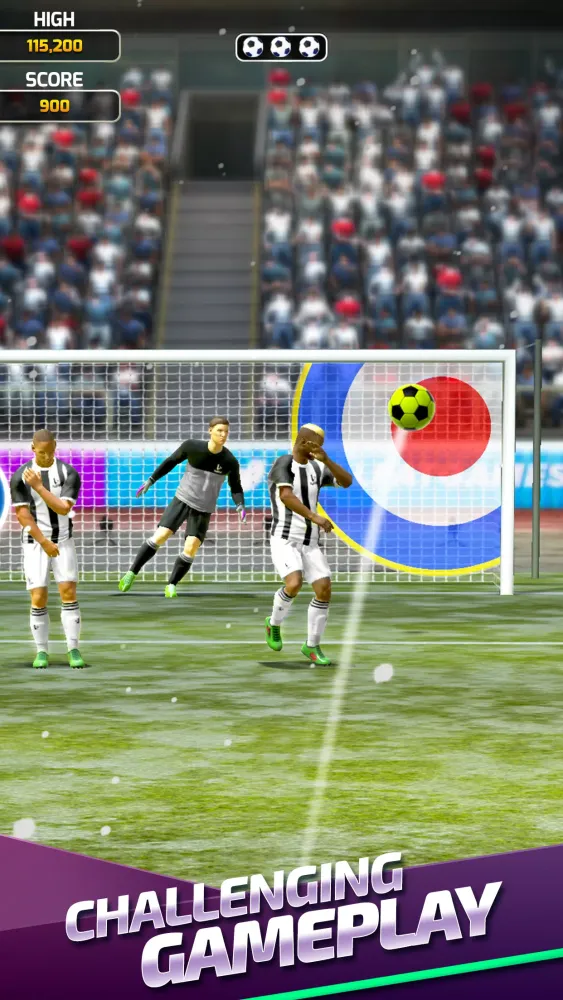 Capturas de pantalla de Flick Soccer 25