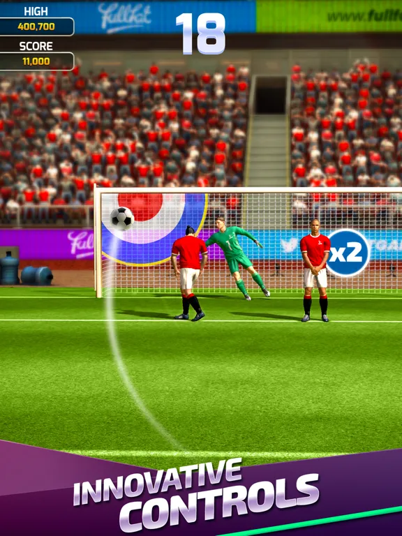 Flick Soccer 24 iPad  スクリーンショット