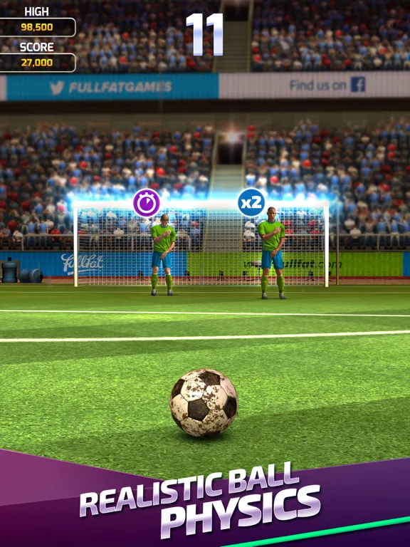 Flick Soccer 24 iPad  スクリーンショット