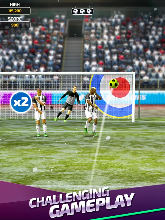 Flick Soccer 24 iPad  スクリーンショット