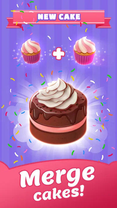 Capturas de tela do Merge Bakery