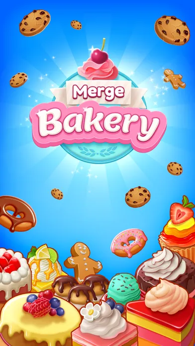 Capturas de tela do Merge Bakery