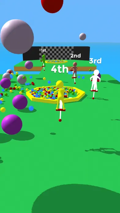 Pogo Race 3D Screenshots