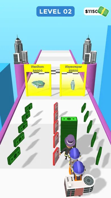 Tangkapan skrin Skyline Runner 3D