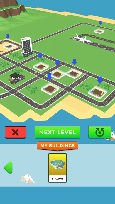 Tangkapan skrin Skyline Runner 3D
