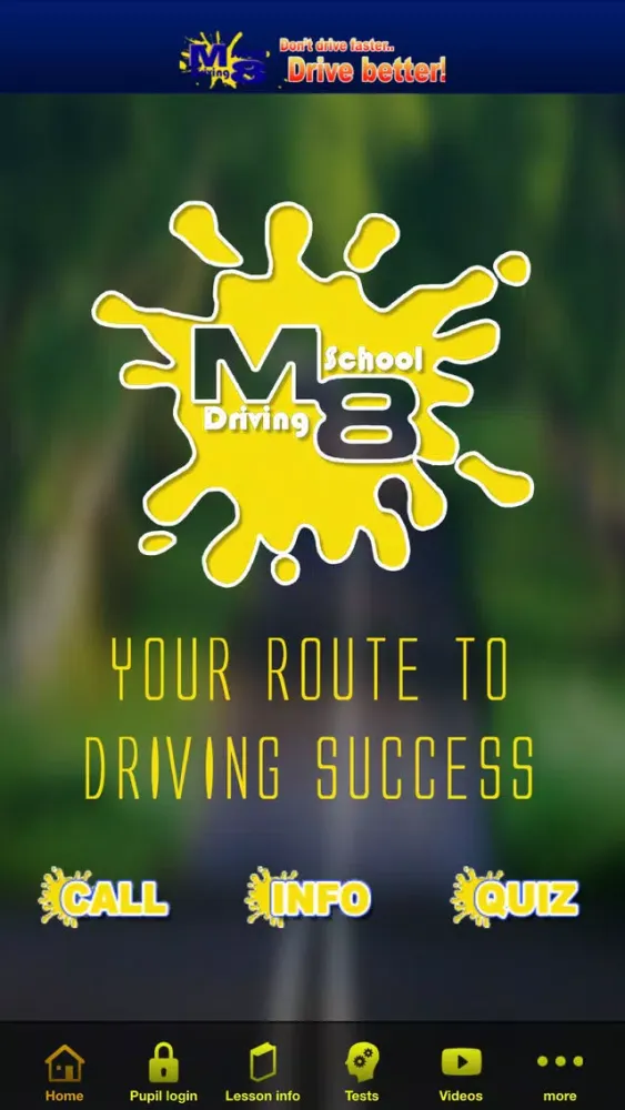 Tangkapan layar M8 Driving School