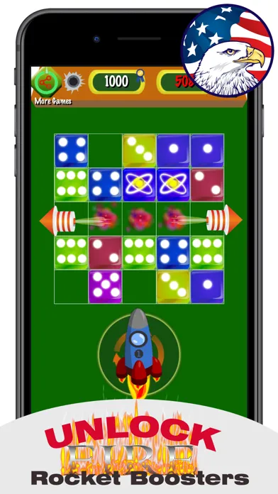 Скриншоты Fun 7 Dice: Drag n Merge Games