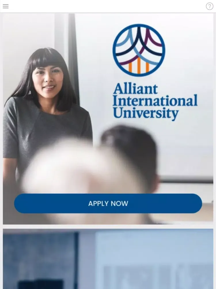 Captures d'écran de Alliant Admissions iPad 