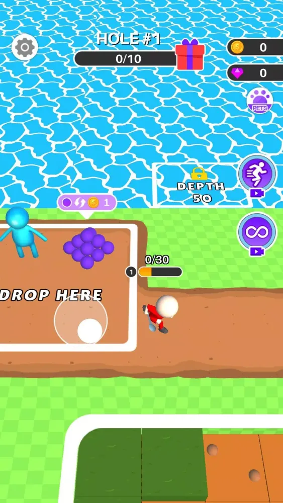 Dig Master - Thru Earth Screenshots