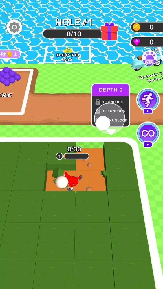 Dig Master - Thru Earth Screenshots