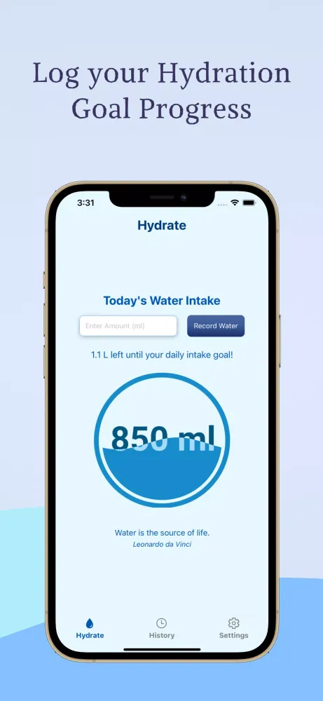 Скриншоты Daily Hydrate